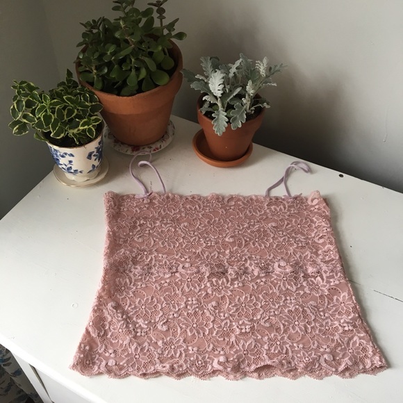 Victoria's Secret Tops - Blush Lace Cami
